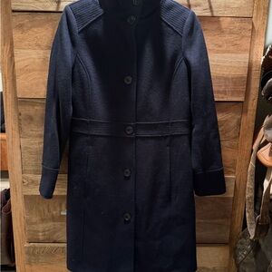 Tommy Hilfiger Lined Wool Coat